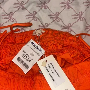 Marshall’s Vibrant Orange Crop Top thumbnail 4