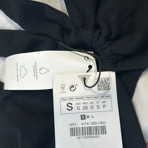 NWT Zara Black Cropped Top‎ Size Small thumbnail 4
