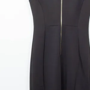 Karl Lagerfeld Black Embellished‎ Sleeveless Midi Sheath Dress Size 4 thumbnail 9