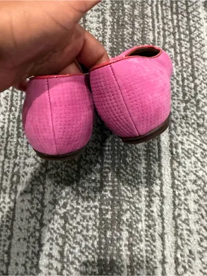 Clarks Artisan Pink Tige De Cuir Loafers Suede Flats size 6M thumbnail 5