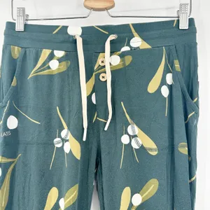 Lates Womens‎ Berries Print Modal Blend Lounge Sleepwear Pajama Set Size S Green thumbnail 6