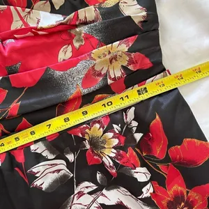 Elie Tahari Flower Ombré Pleated Print Dress size 4 like new thumbnail 4