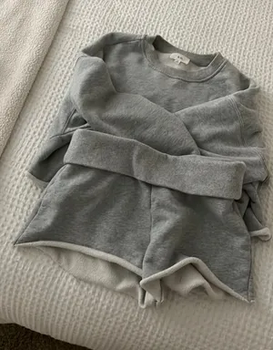Cute Grey sweatset!! thumbnail 1