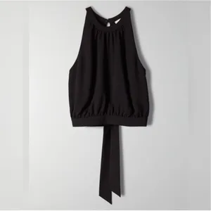 ✨WILFRED Patrice Black Sz XS Blouse✨ thumbnail 4