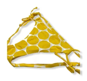 Victoria's Secret Yellow Polka Dot Bikini Bottom thumbnail 1