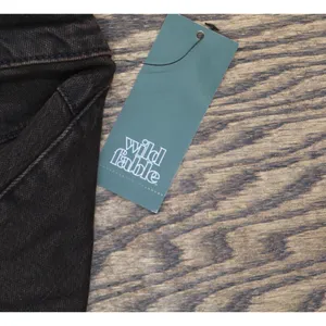 NWT Wild Fable Womens Reworked Cropped Denim Tank Top 90632768 Brown S thumbnail 6