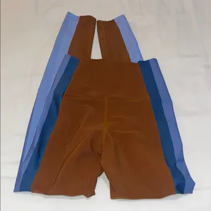 NWOT Brown and Blue Leggings thumbnail 4