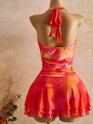 SheIn Tropical Dress thumbnail 2