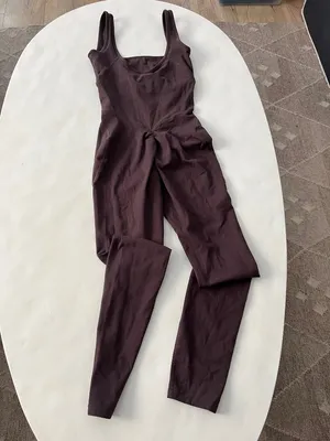 437 The Curve Onesie One Piece Ruched Butt Espresso Brown XS thumbnail 4