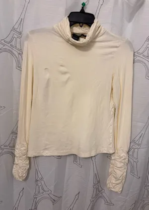 Gathered arms White Size L thumbnail 1