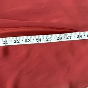 Azazie‎ Naeem Dress Size A8 A-line V Neck Ruffle Chiffon Terracotta thumbnail 8