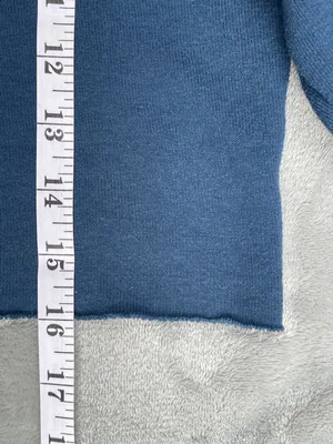 ALO Yoga Teal Cropped Hoodie loungewear Activewear Pilates Gym Outdoor size M thumbnail 4