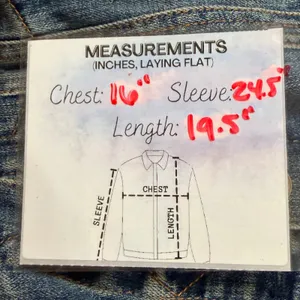 Pilcro and the Letterpress Womens XS Denim Jacket Medium Wash Cropped Trucker thumbnail 8