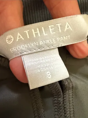 Athleta Gray Brooklyn Ankle Pants thumbnail 3