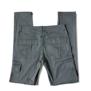 Prana‎ Gorpcore Granola Girl Womens Gray Cargo Pants Casual Utility Sz 6 thumbnail 3