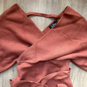 Lulus Burnt Orange Sweater Dress thumbnail 3