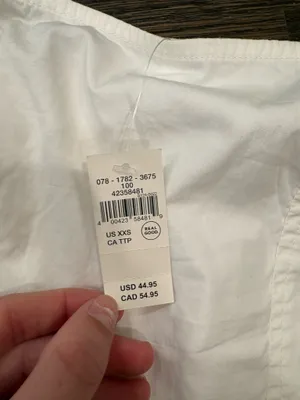 Aerie White Cropped Puff Sleeve Crop Top thumbnail 4