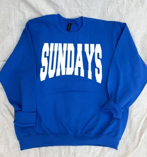 Gildan Sunday’s Sweatshirt thumbnail 1