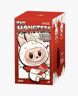 Pop Mart The Monsters Happy Factor Coca Cola Coke Series Labubu Face Pendant thumbnail 2