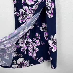 Ralph Lauren Women's Faux Wrap Dress Floral Sz 2P thumbnail 5
