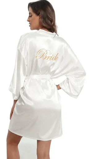 bride robe White thumbnail 1