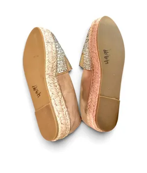 Steve Madden Women’s Proud Rhinestone Espadrille Slip-On Loafers thumbnail 8