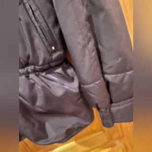 Eddie Bauer Thinsulate Full Zip Insulated Jacket Coat Deep‎ Purple Size Small thumbnail 4