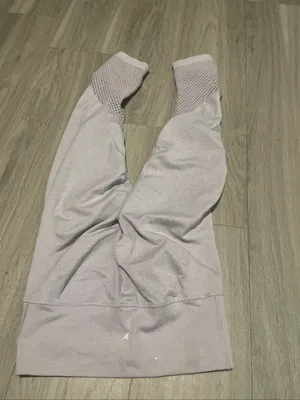 Old Navy Light Lavender Athletic Leggings with Mesh Panels thumbnail 3