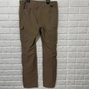 The North Face Cargo Pants Women’s 12 Regular Beige Tan Flat Front Solid Outdoor thumbnail 2