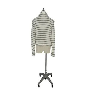 Anthropologie Bishop +‎ Young | Long Sleeve Tweed Cropped Stripped Jacket - Lg thumbnail 3