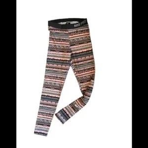 Nike Pro Women Leggings Peach, Black, Gray, White Size M thumbnail 7