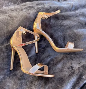 Charlotte Russe Rose Gold Heels thumbnail 1