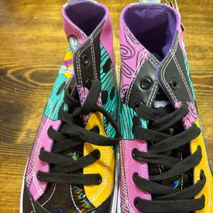 Ground‎ Up Nightmare Before Christmas Sneakers Size 8 Black thumbnail 5