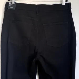 NWT J.Crew Factory Wide-leg Full-length Jean All-day‎ Stretch in Black BU832 thumbnail 8