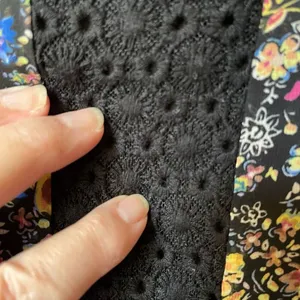Daniel Rain size L - V neckline floral lace inset in back blouse. thumbnail 8