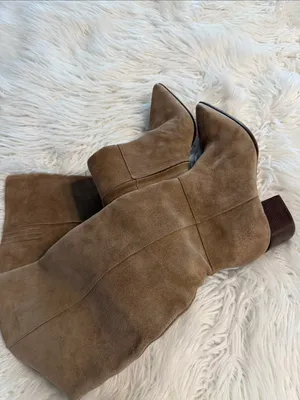 Dolce Vita Suede Knee-High Boots in Camel size 10 BNWOT thumbnail 11
