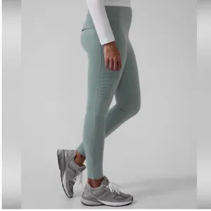 Athleta Delancey Moto Tight High-Rise Leggings Pants W1759 Sz S thumbnail 3