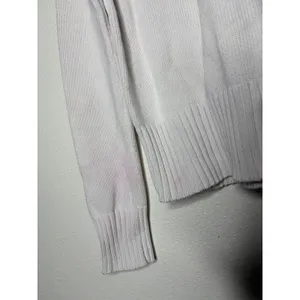 Polo‎ Jeans Co Ralph Lauren Womens White Cotton Flag Knit Sweater Large thumbnail 4
