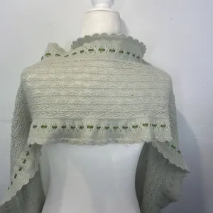 Anne Klein scarf Angora blend light green thumbnail 4