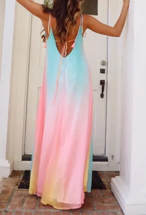 Coco Lily Sunset sundress thumbnail 1