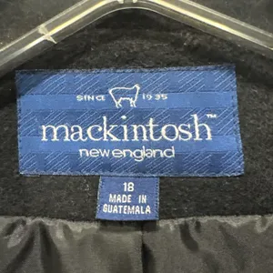 Vintage Mackintosh New England Vintage 100% Wool Pea Coat Size 18 thumbnail 2