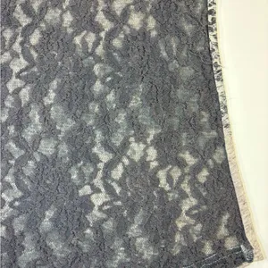 Miss Me Gray Floral Lace Tank Top thumbnail 10