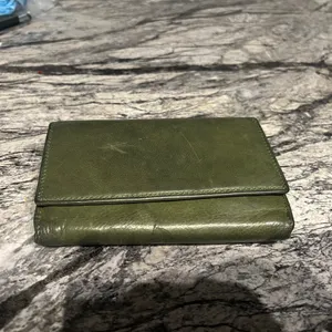 Green Women's Danielamoda wallet genuine Leather Vera Pelle thumbnail 5