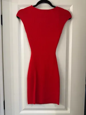 Mimosa Red Mini Dress thumbnail 2