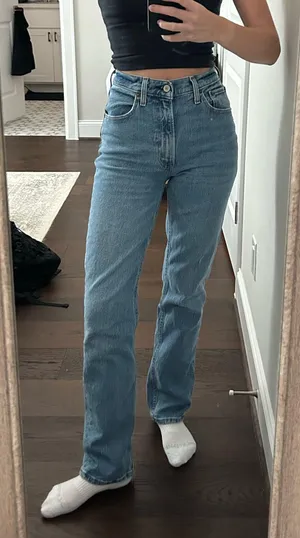 Abercrombie High-Rise Jeans Straight thumbnail 1