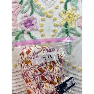Universal Thread‎ Floral Puff Sleeve Mini Dress Cream Orange Purple XS NEW thumbnail 12