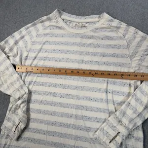 We The Free Free People Women's Small Long Sleeve Striped Tunic Top Thumbhole thumbnail 8