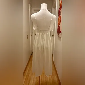 Lace white slip sz M Size M thumbnail 2