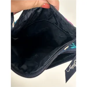 Vera Bradley Navy Floral Multi-Color Quilted Crossbody Bag Spring Feminine EUC thumbnail 5