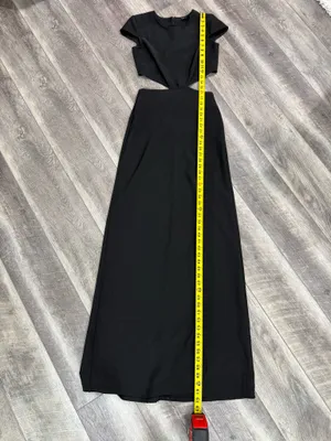 Lulu’s Conversation Black Cutout Maxi Dress  thumbnail 16